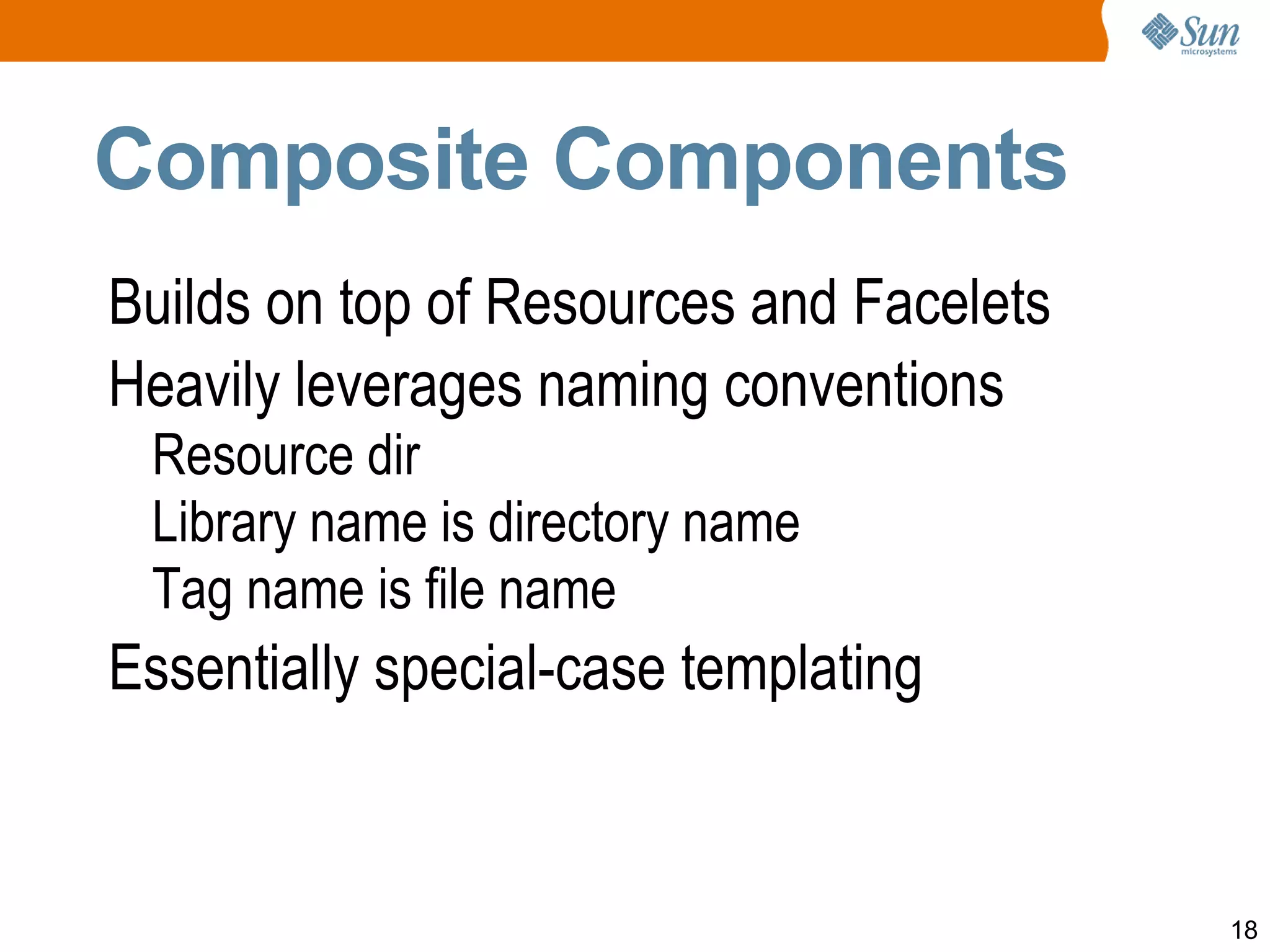 Highlights on each feature 