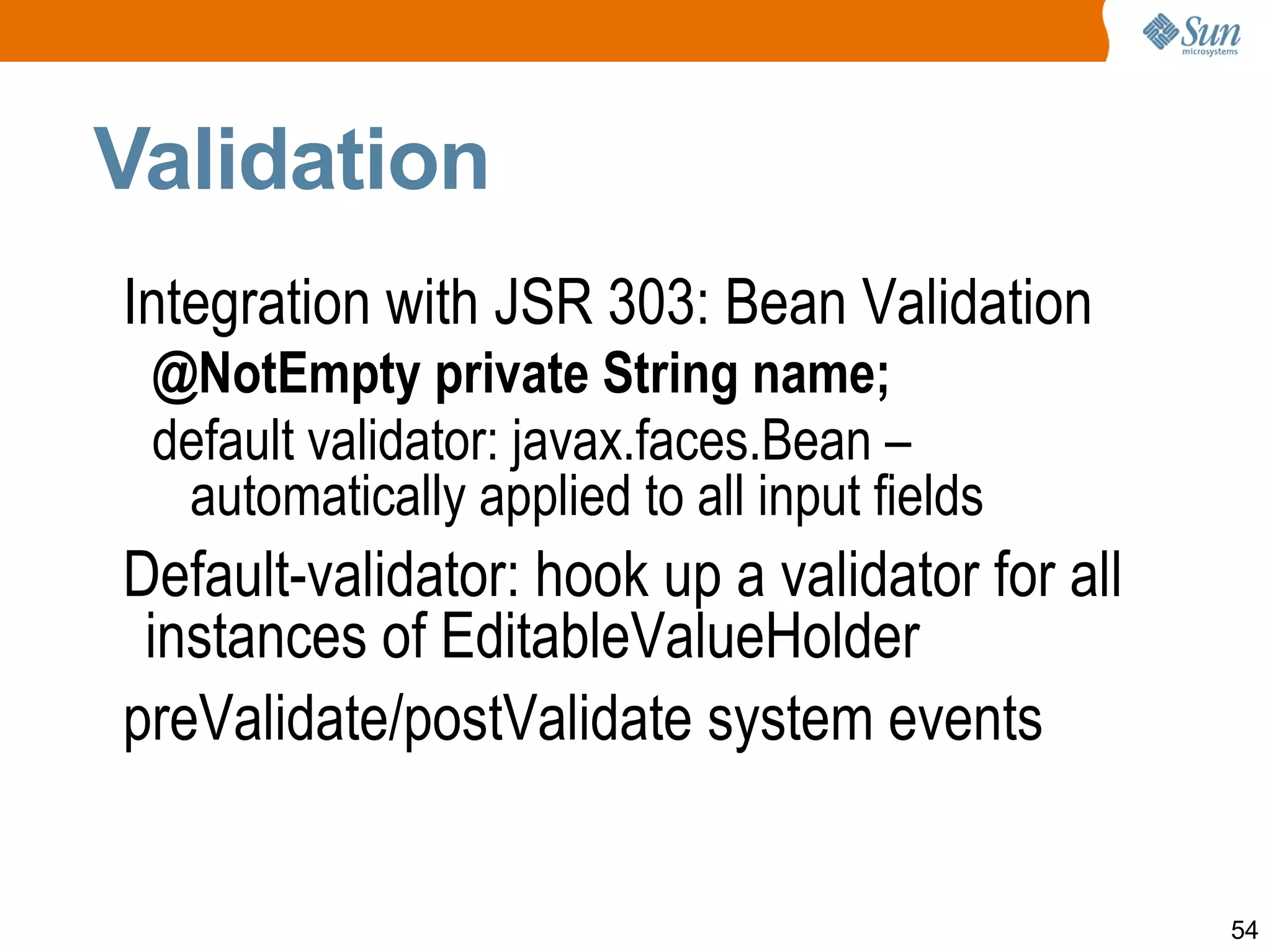 Default for pages written with Facelets 