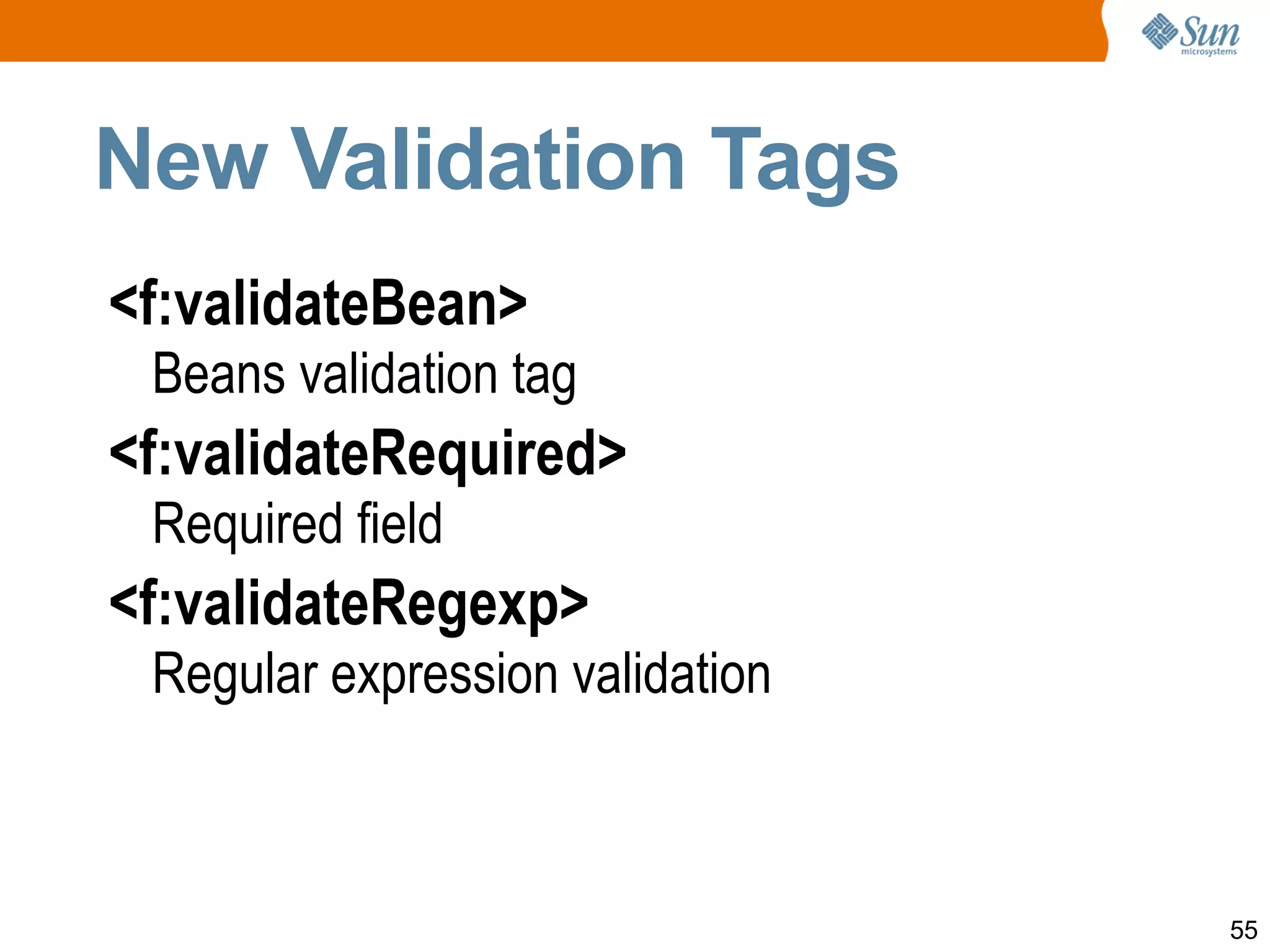 Of interest to Java custom component authors 