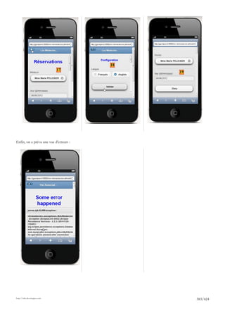 18
                             17
                                             19




Enfin, on a prévu une vue d'erreurs :




http://tahe.developpez.com
                                                  383/424
 