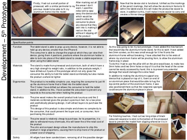 Level product design coursework picture