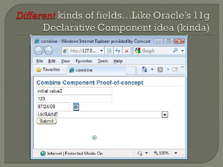 How to write custom component in jsf