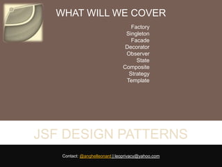 JSF Design Patterns | PPTX