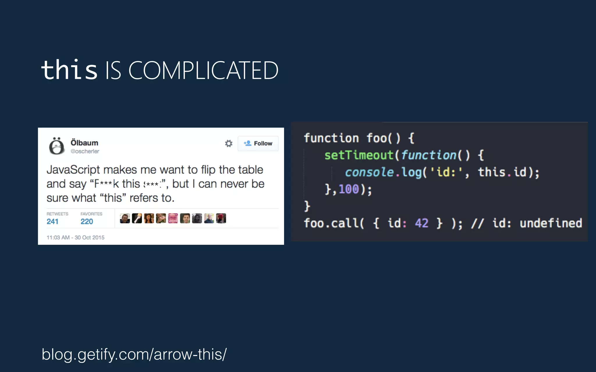 this IS COMPLICATED
*** ***
blog.getify.com/arrow-this/
 