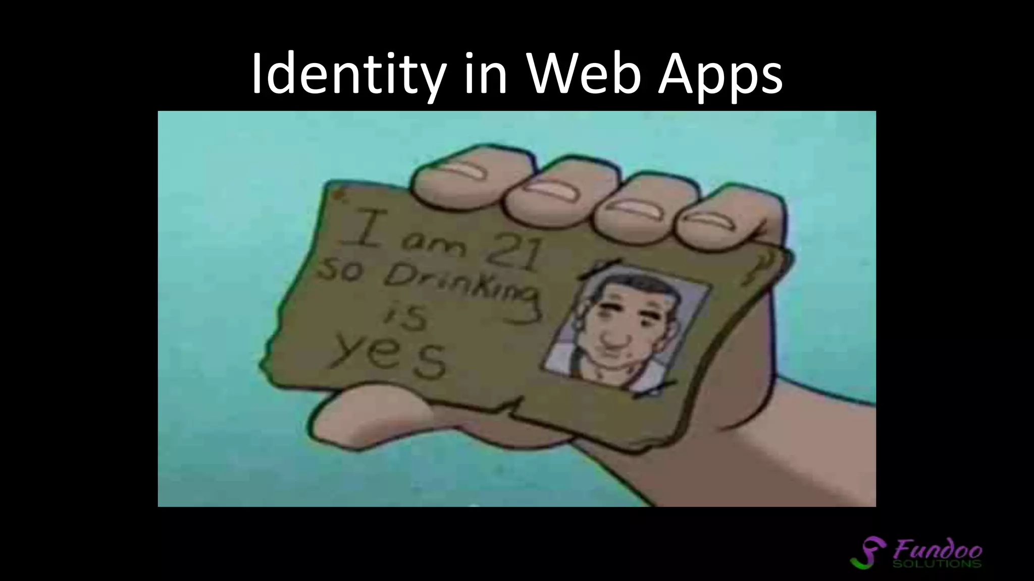 Identity in Web Apps 