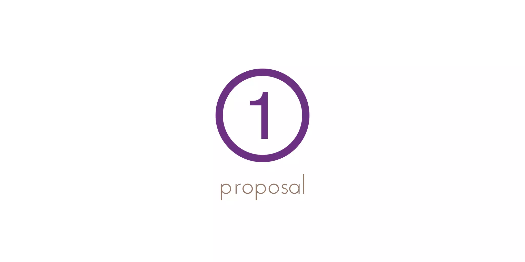 proposal
 