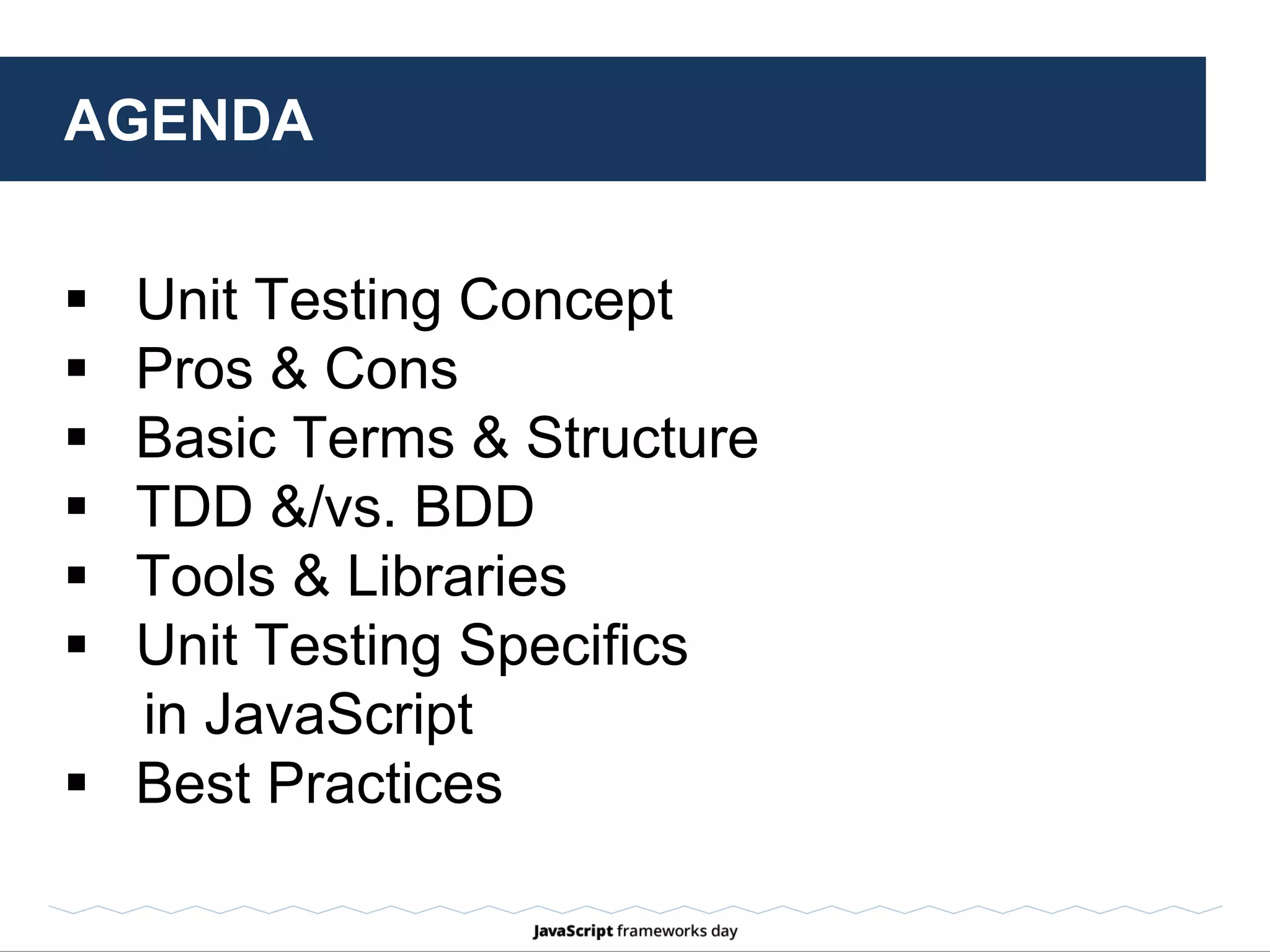 UNIT TESTING CONCEPT
Unit testing is a method by which individual
units of source code are tested to determine
if they are fit for use.
 