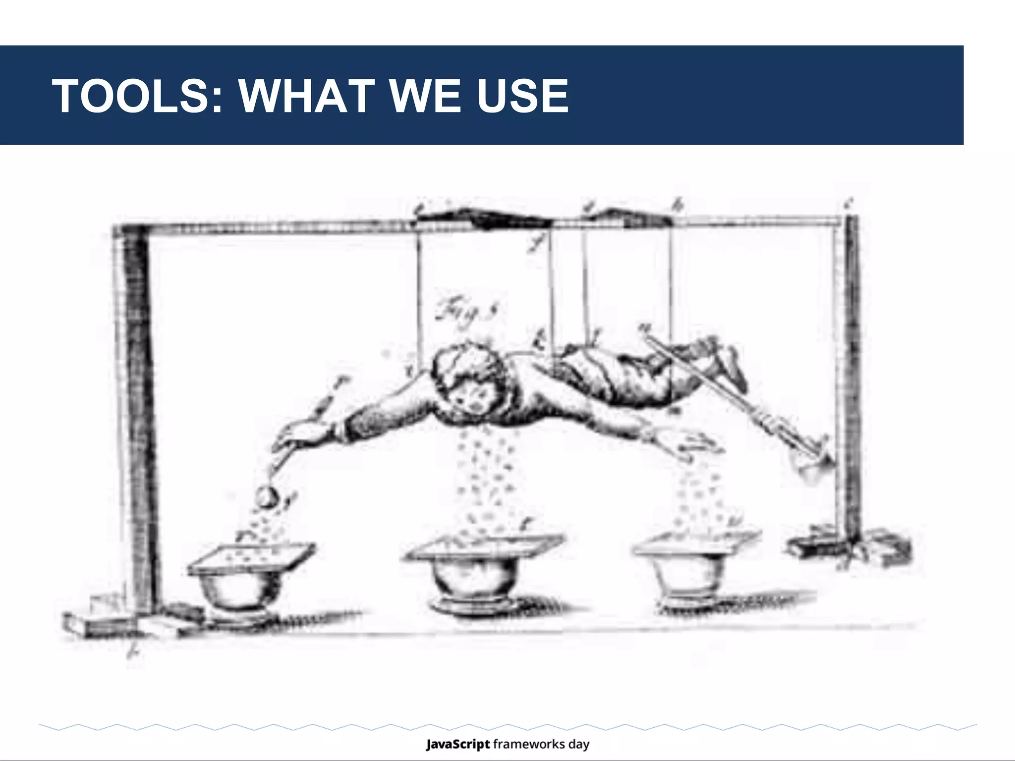 TOOLS: WHAT WE USE
Project unit tested like a dream ♥
 