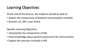Comprehensive Overview of Universal Immunization Program and National ...