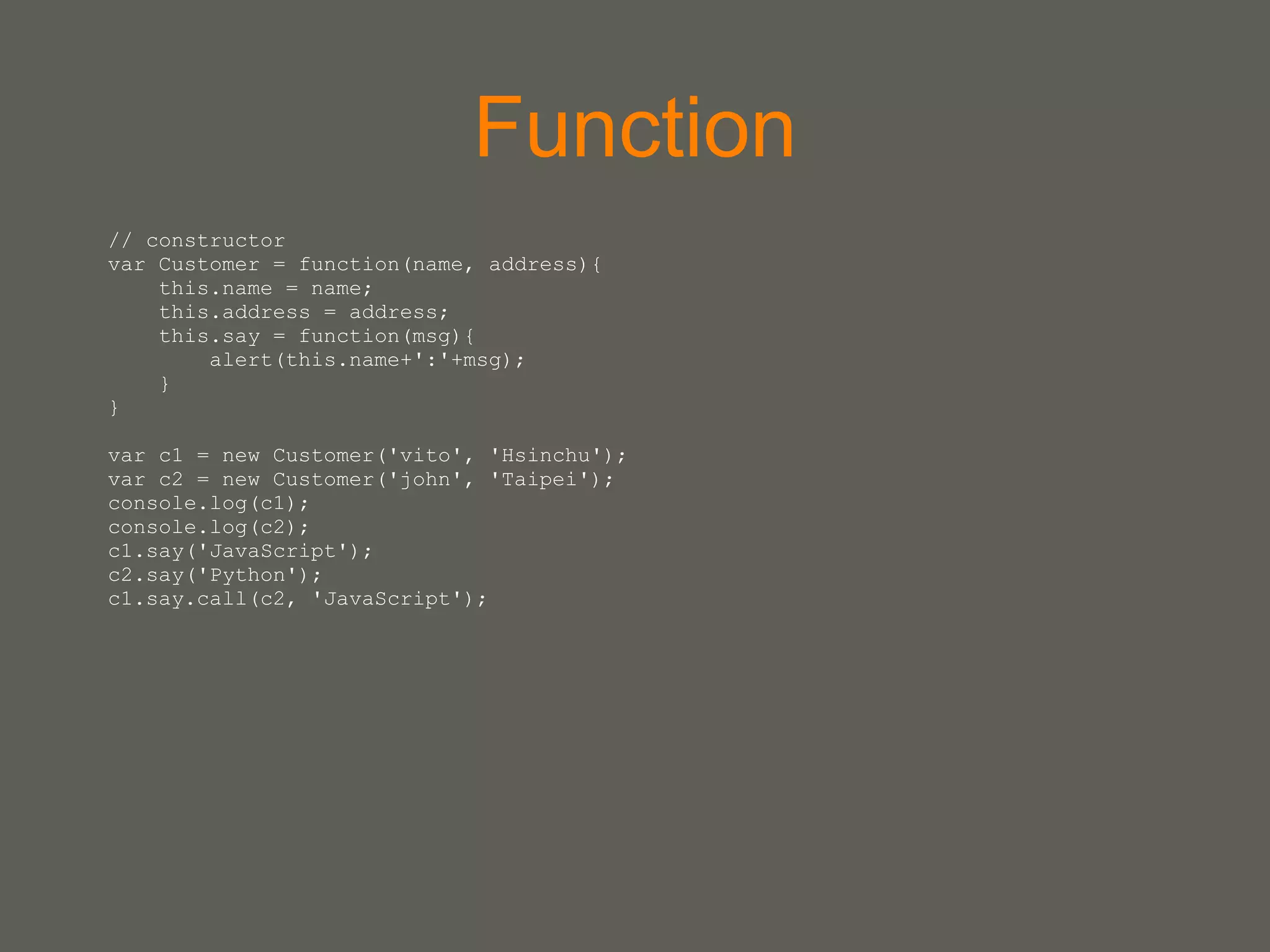 object behavior in browser Not easy 