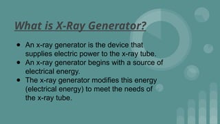 Types_Of_Generator.pptx x-ray generator. | PPTX