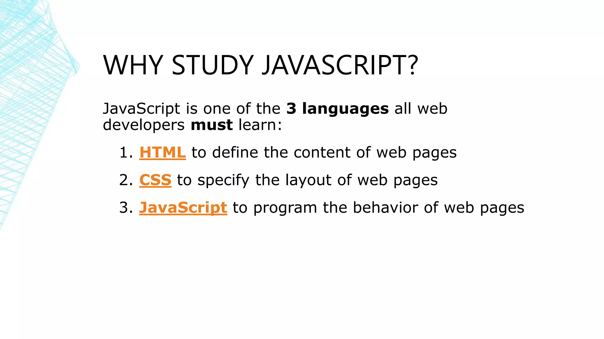 JavaScript Basics | PPT