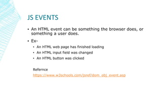 JavaScript Basics | PPT