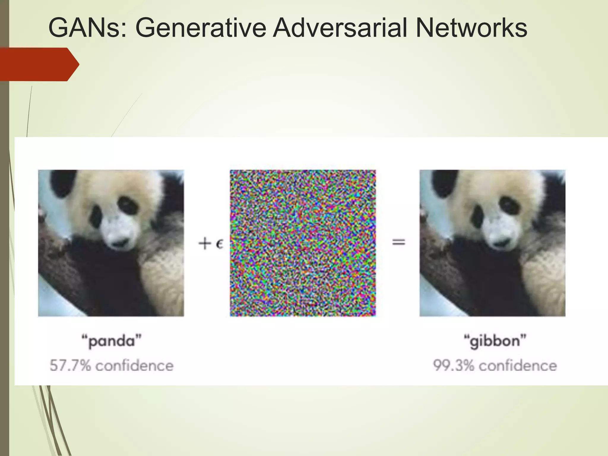 GANs: Generative Adversarial Networks 