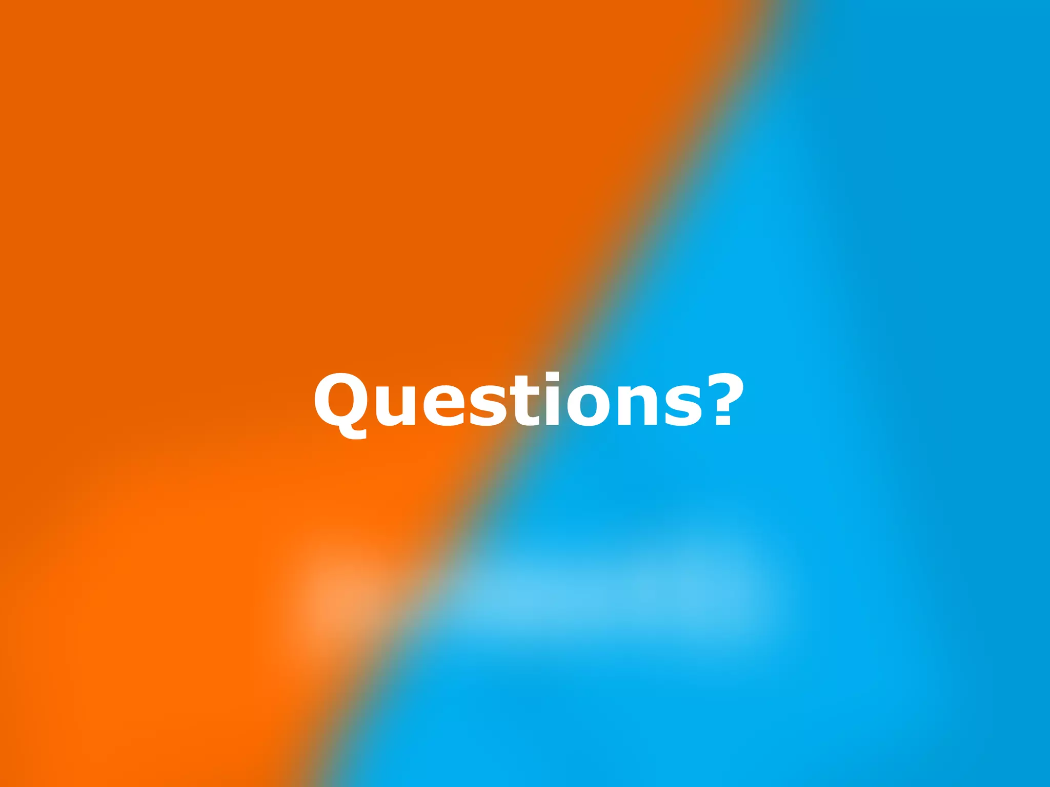 Nov 23, 
2014 
Questions? 
 