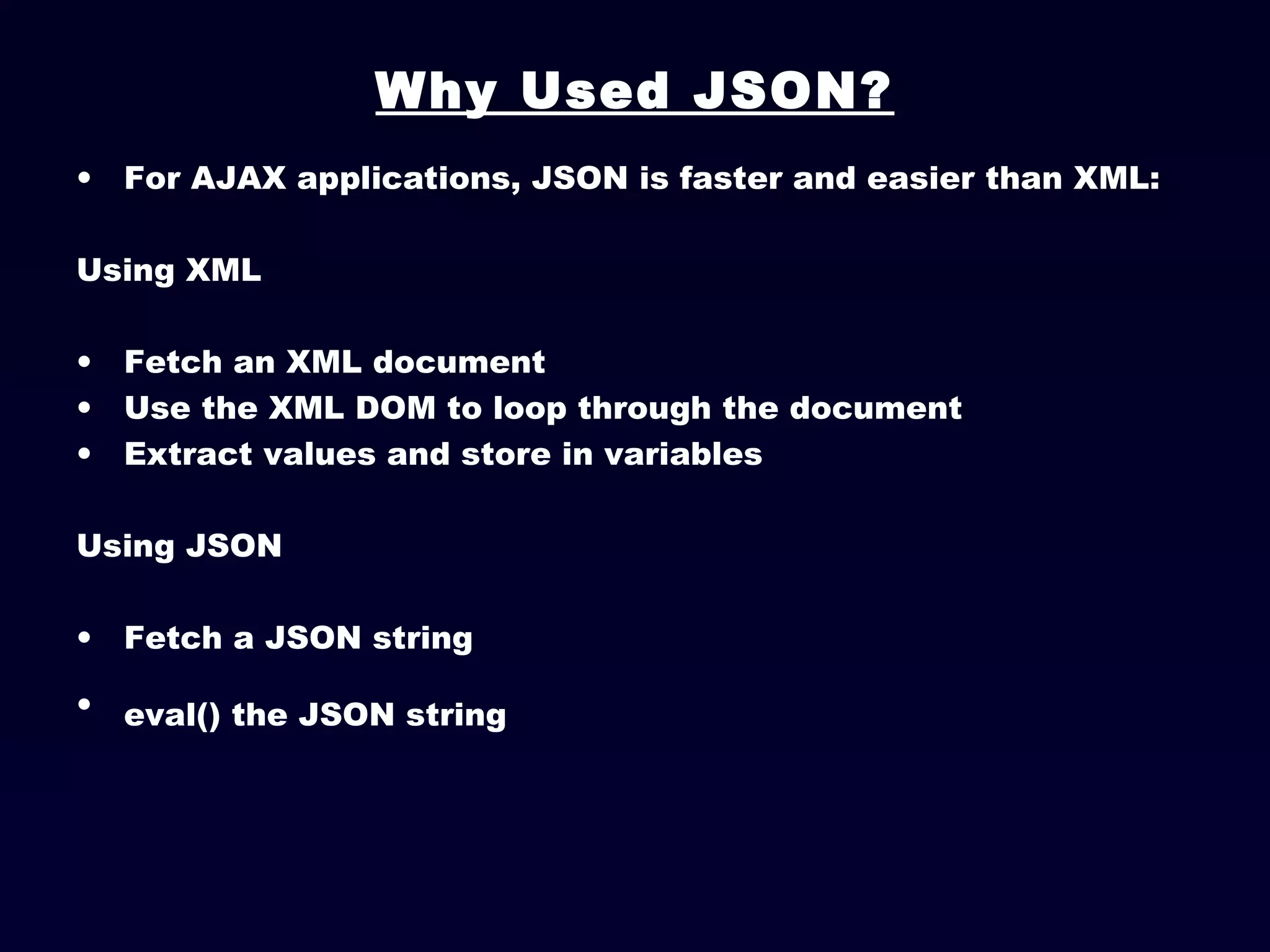 JavaScript Object Notation (JSON) | PPT