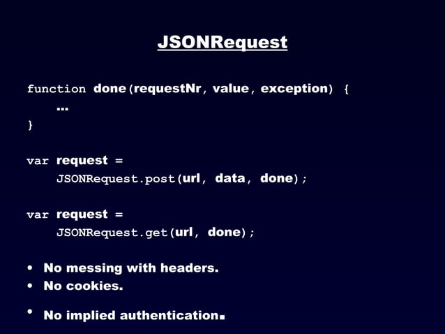 JavaScript Object Notation (JSON) | PPT