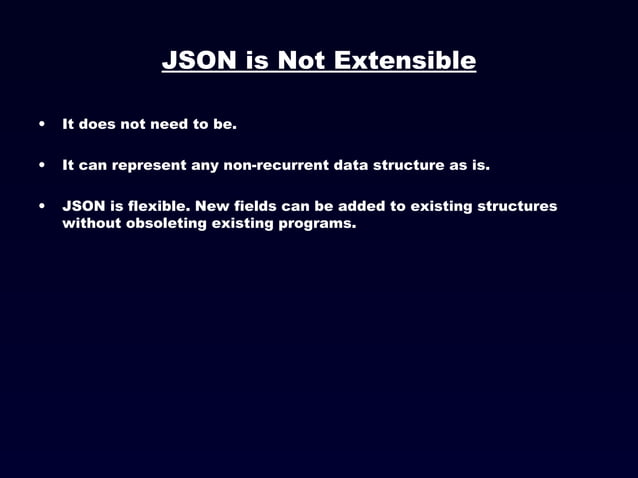 JavaScript Object Notation (JSON) | PPT
