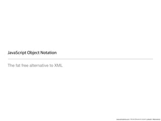 An Introduction to JSON JavaScript Object Notation | PPT