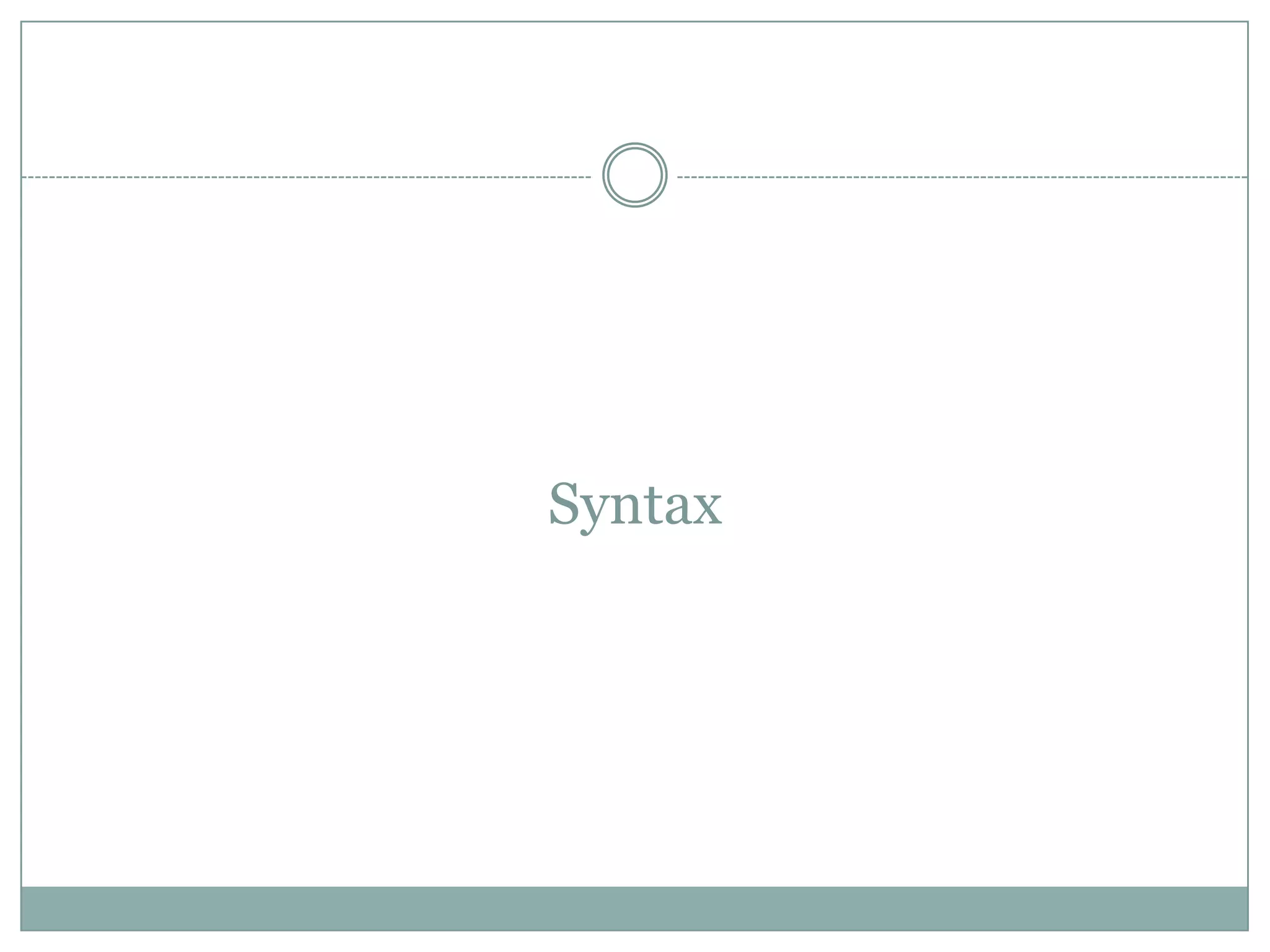 JSON: The Basics | PPTX