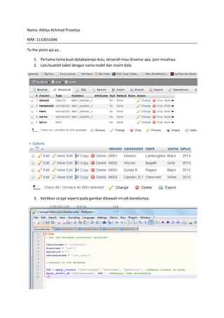 Cara men_generate JSON dengan menggunakan fungsi PHP | PDF