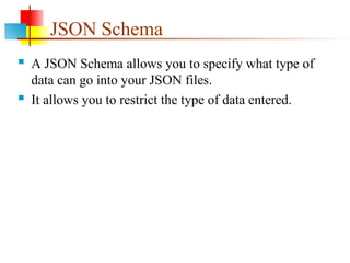 Python Json Schema Comprehensive Guide to JSON Syntax, Schema, and Python Integration | PPT