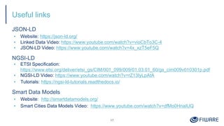 JSON-LD and NGSI-LD | PDF