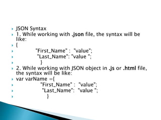 JSON & AJAX.pptx