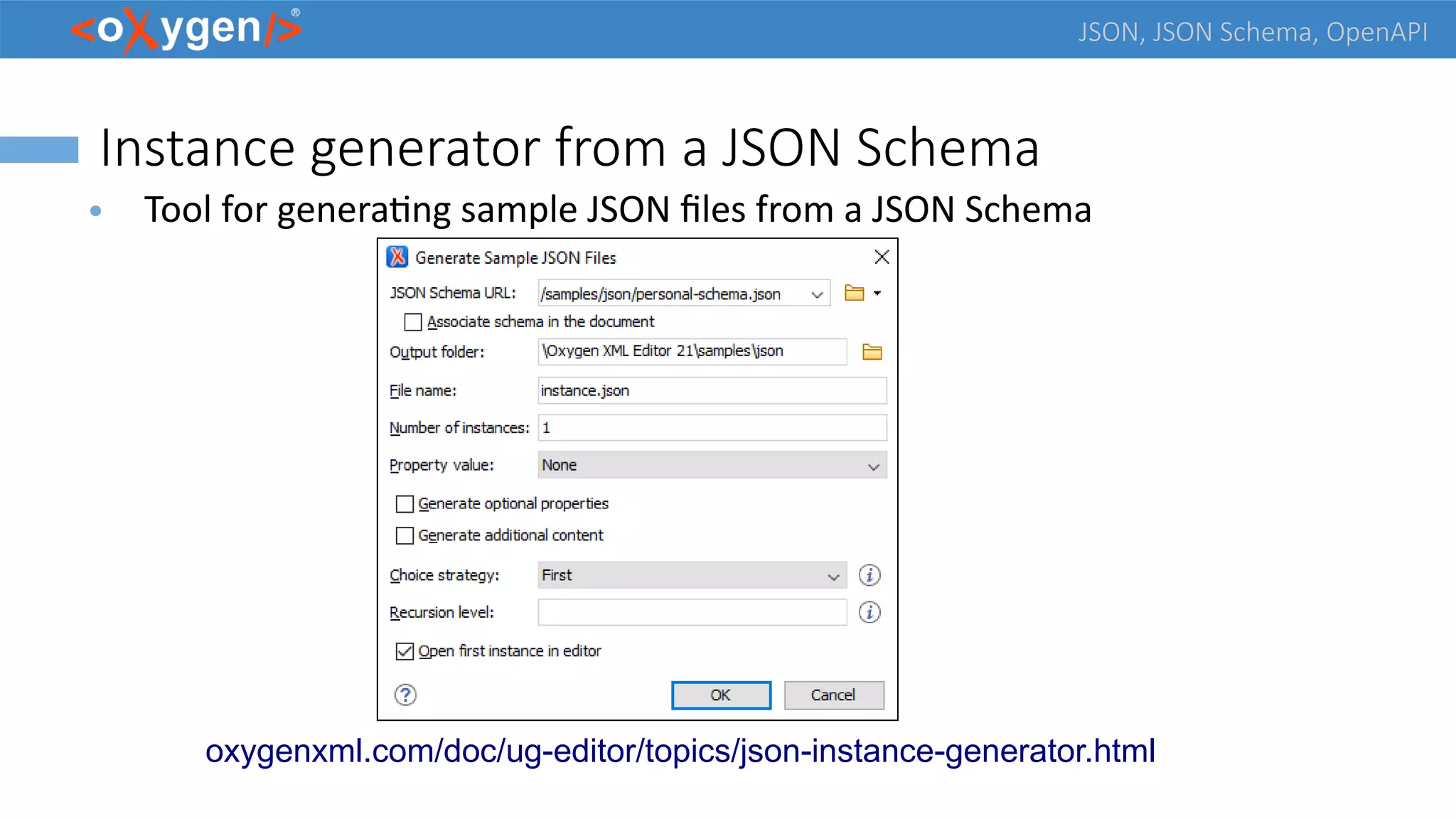 JSON, JSON Schema, and OpenAPI | PPT