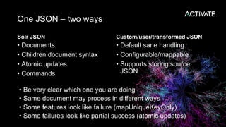 JSON in Solr: From Top to Bottom - Alexander Rafalovitch, United ...