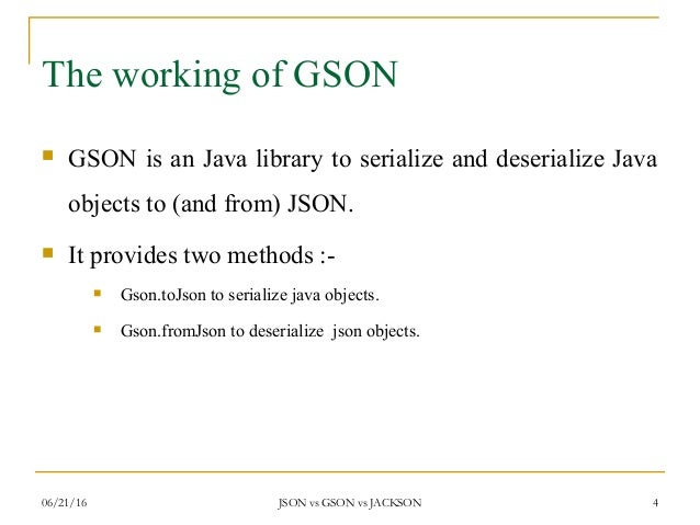 json object model class jackson annotations