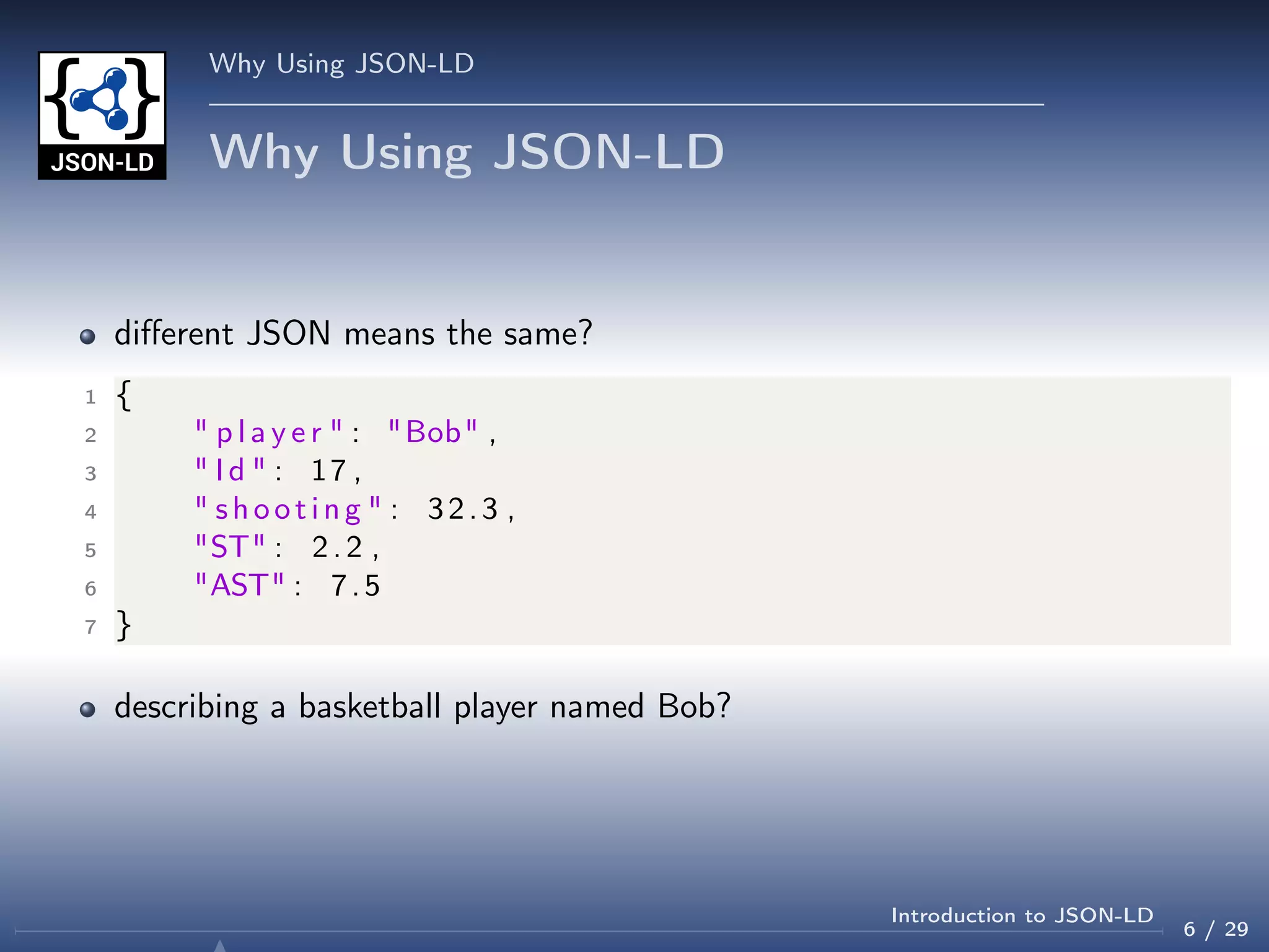 Introduction to Json ld | PPT