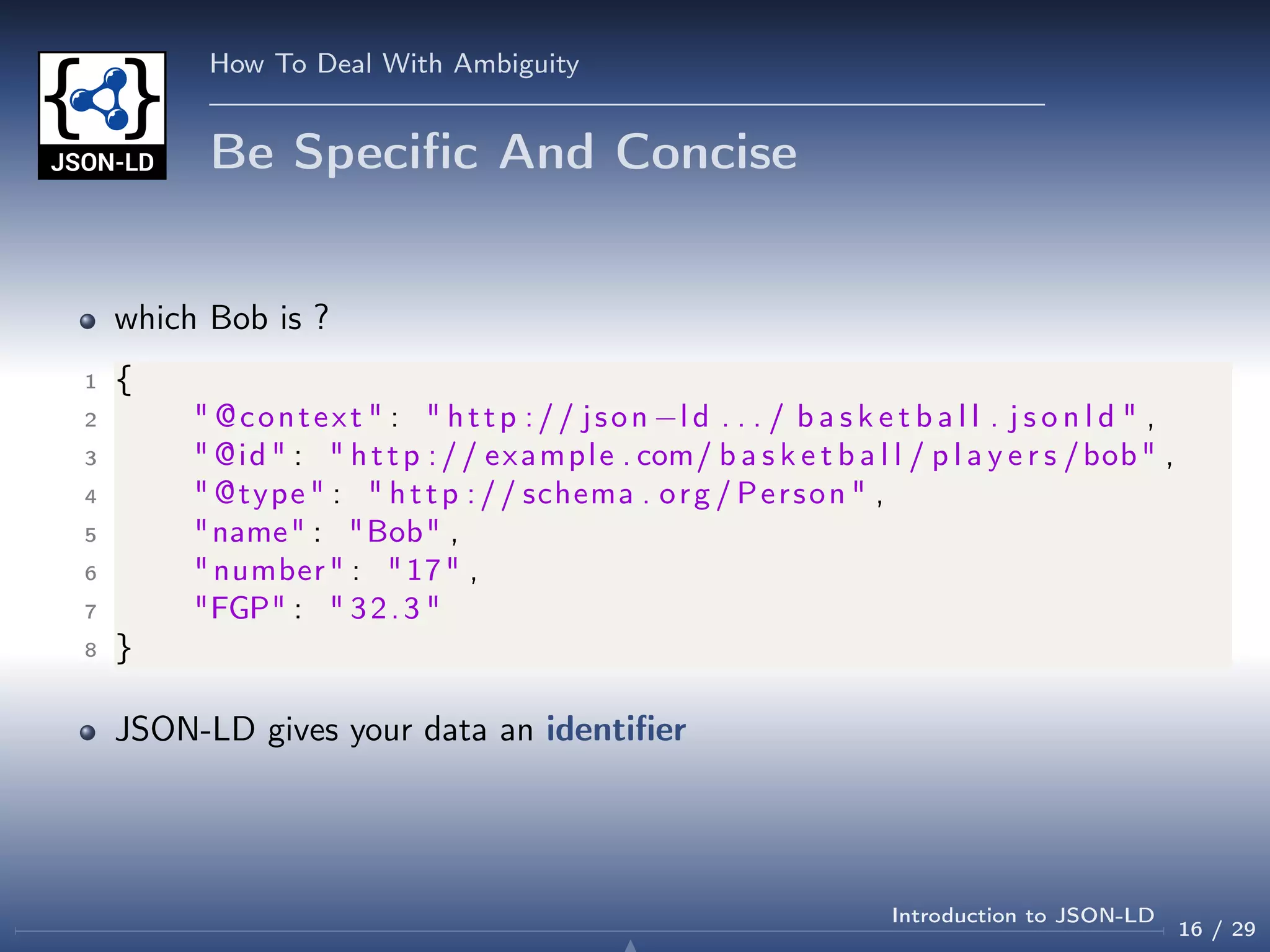 Introduction to Json ld | PPT