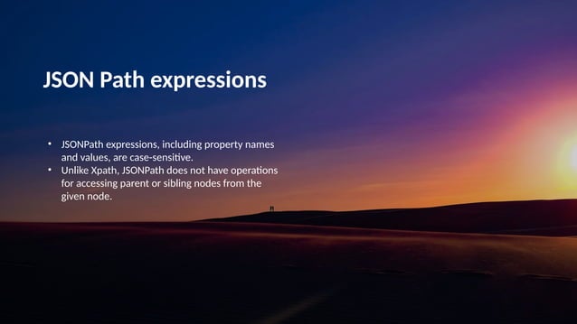 Understanding JSON Path Expression Syntax | PPT