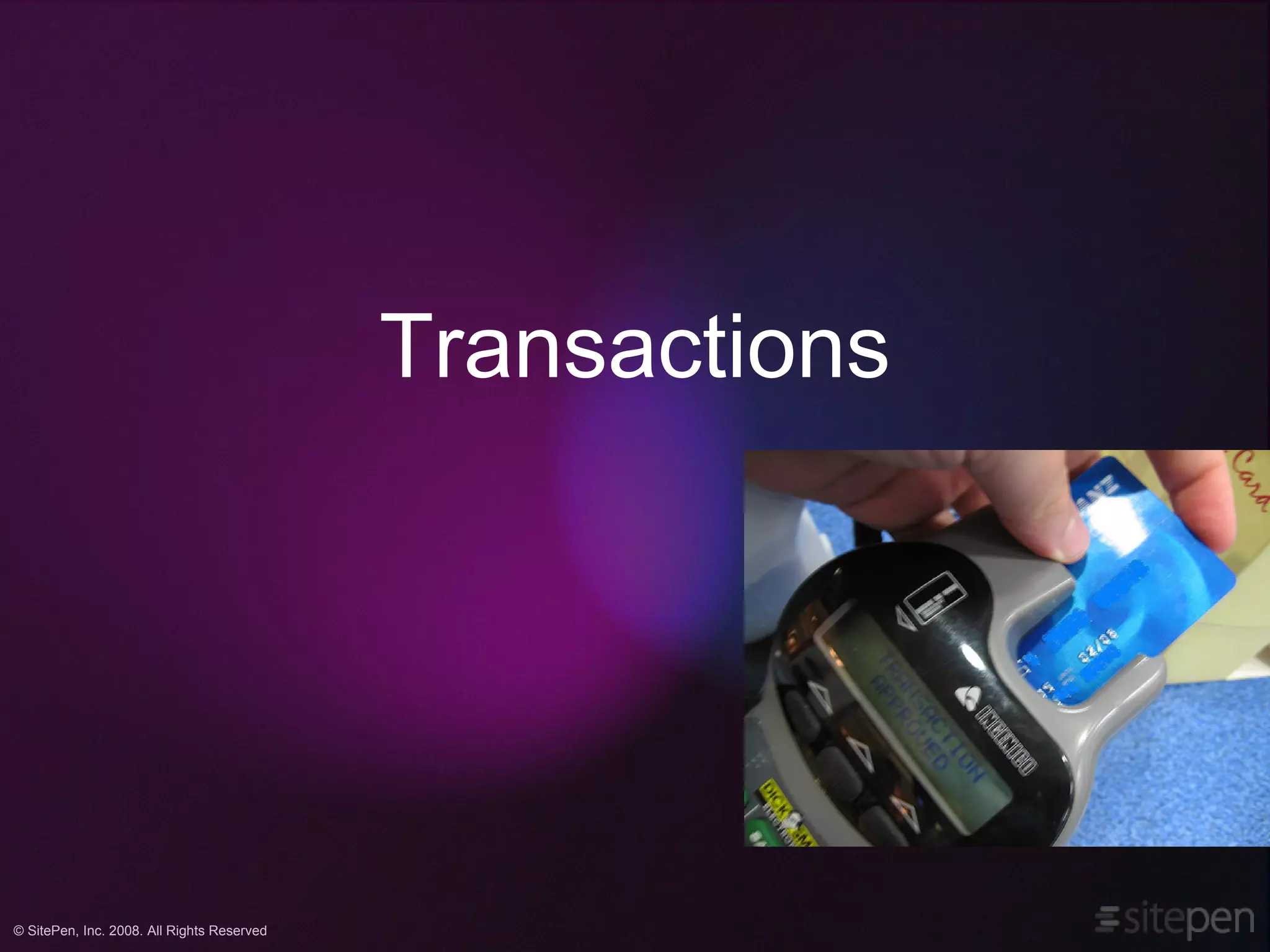 Transactions 