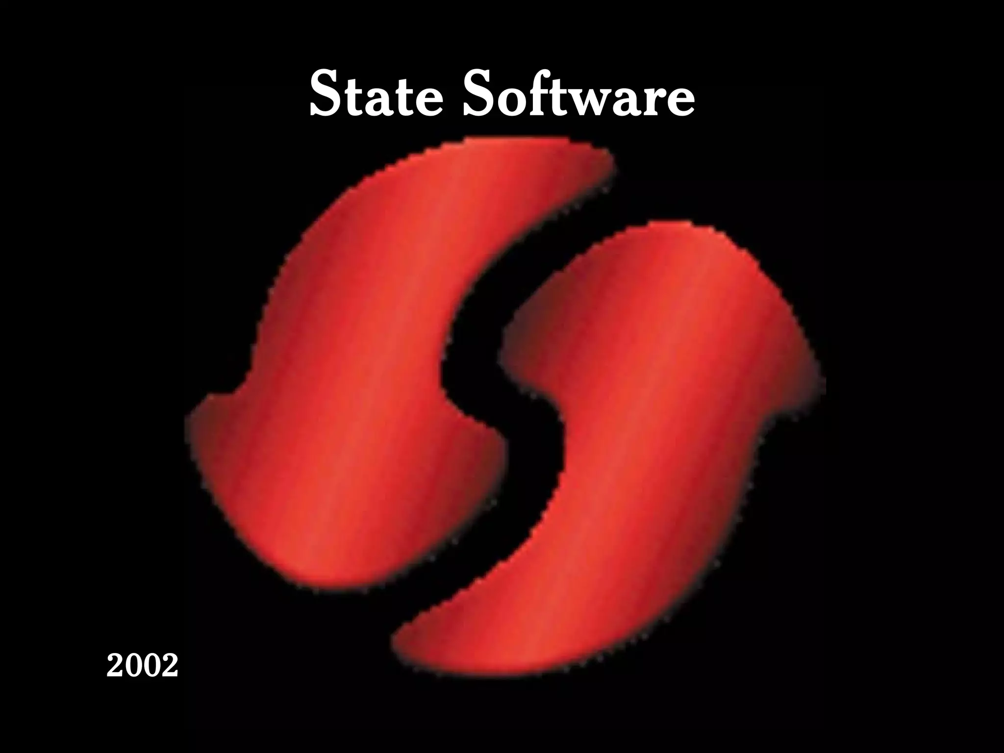 State Software




2002
 