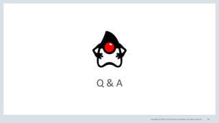 Copyright © 2016, Oracle and/or its affiliates. All rights reserved.
Q & A
84
 