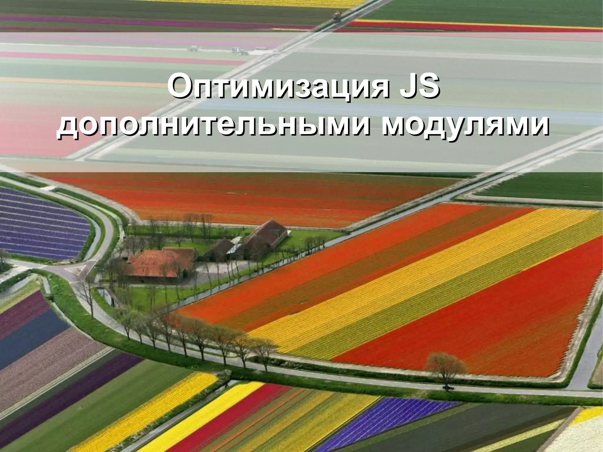 Оптимизация JS дополнительными модулями 