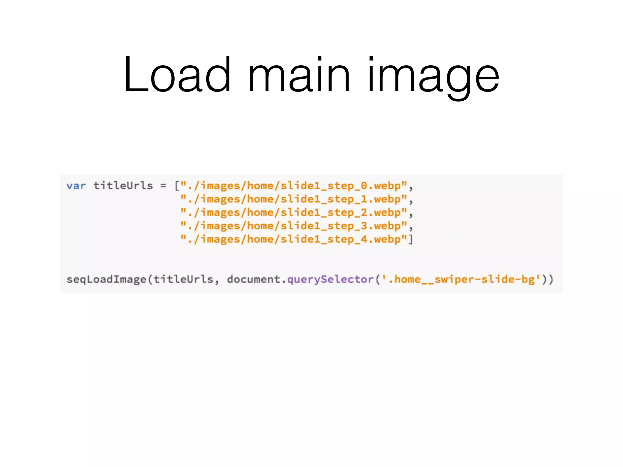 Load main image
 