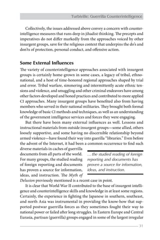 JSOU - Guerrilla Counterintelligence | PDF