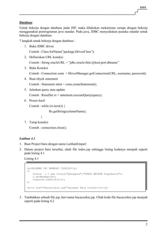 Jsp | PDF