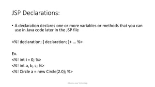 Java Server Pages | PPT