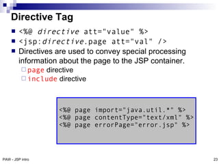 Introduction to JSP | PDF