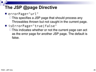 Introduction to JSP | PDF