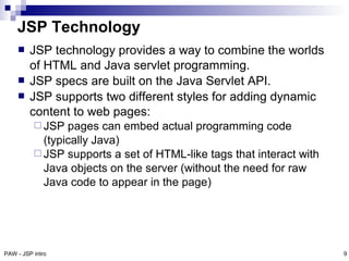 Introduction to JSP | PDF