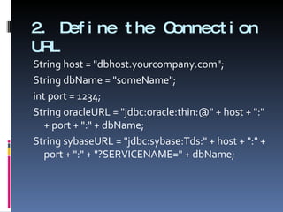 Jsp And Jdbc | PPT | Web Development | Internet