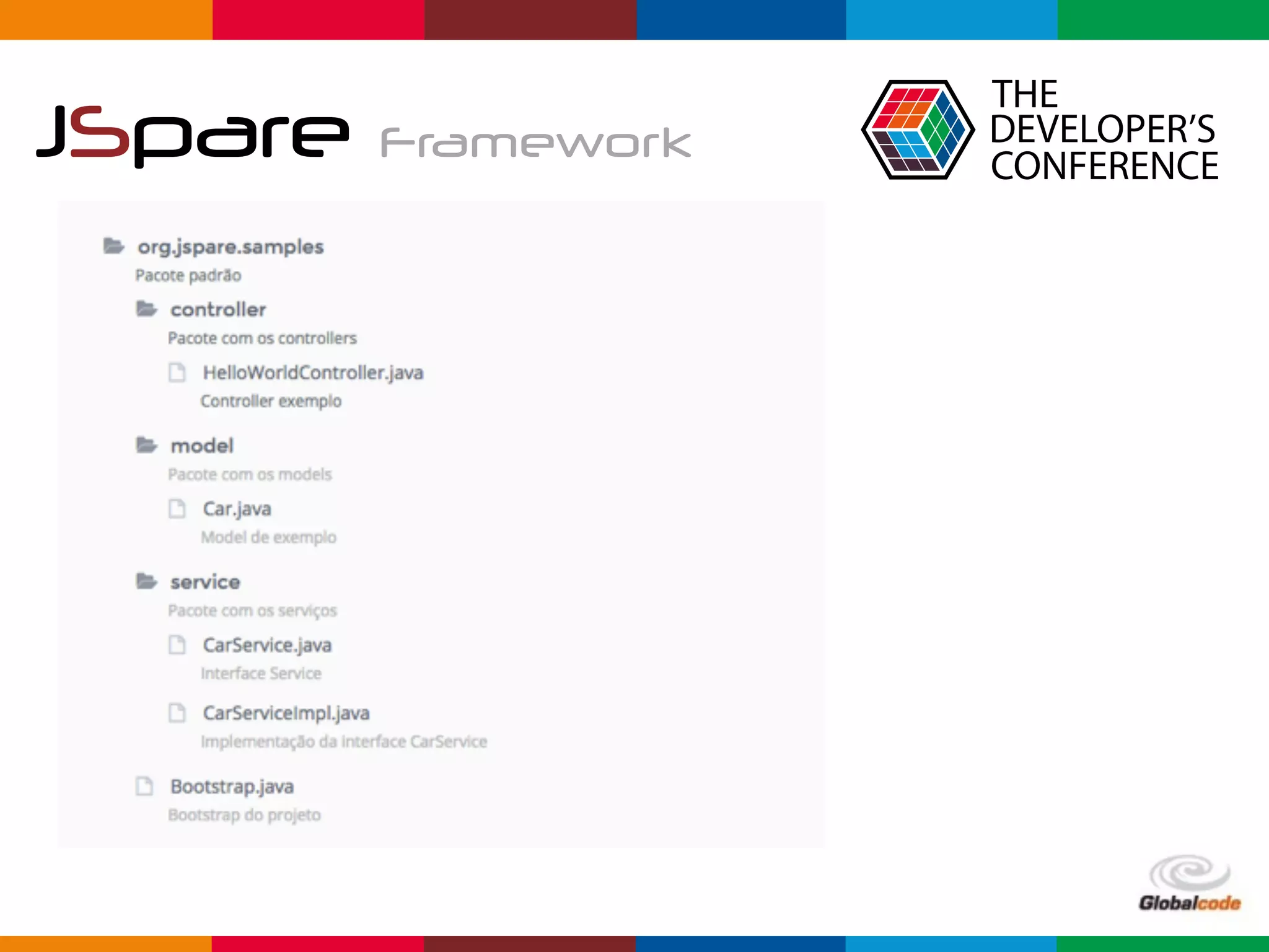 Globalcode	–	Open4education
JSpare Framework
 