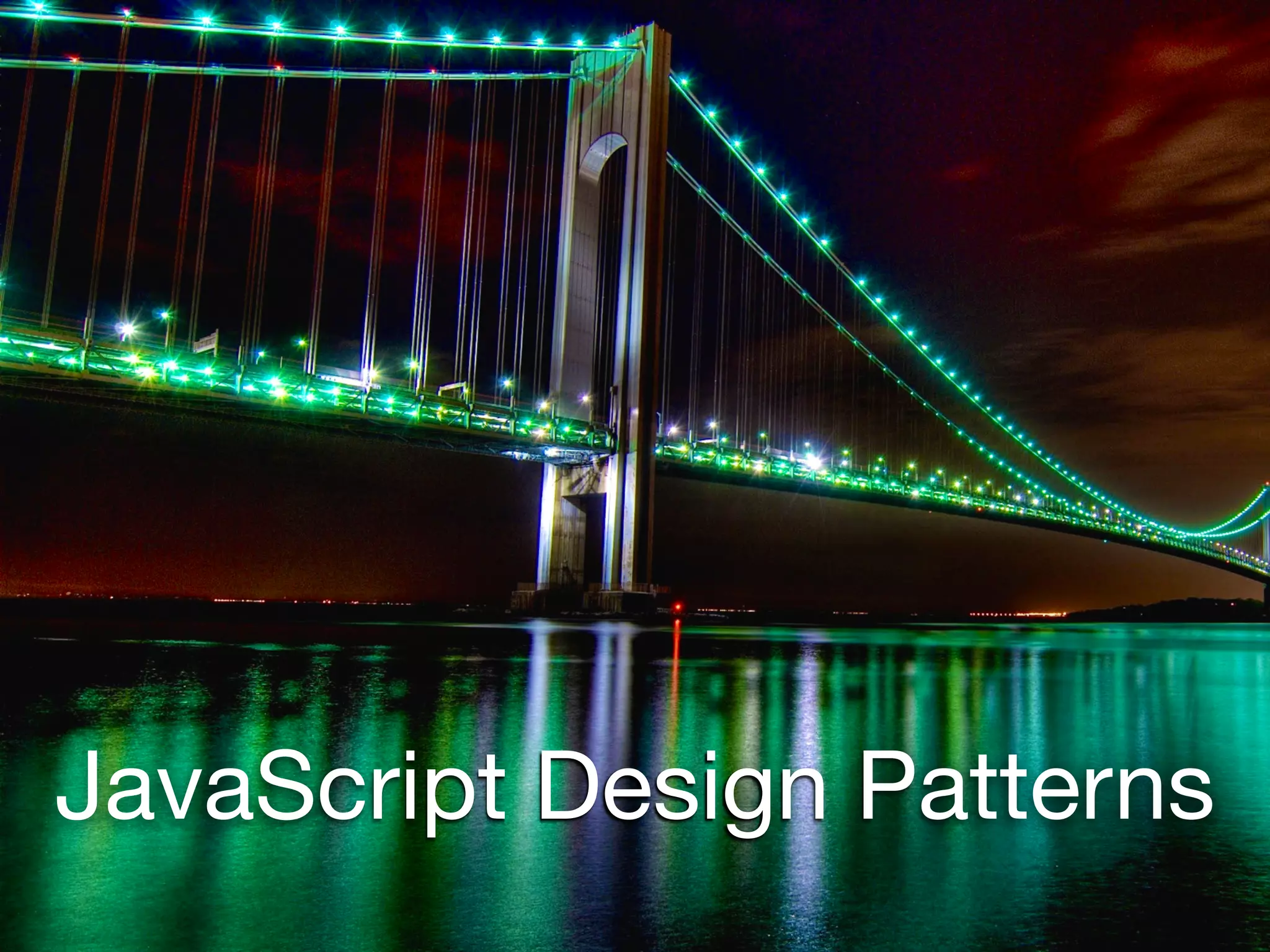 JavaScript Design Patterns 