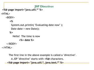JSP Components and Directives.pdf