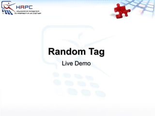 Random Tag Live Demo 
